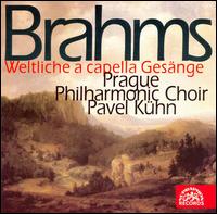 Brahms: Weltliche acapella Gesänge von Pavel Kühn