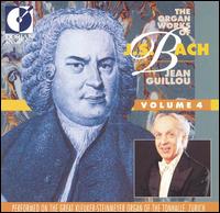 The Organ Works of J.S. Bach, Vol. 4 von Jean Guillou
