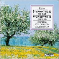 Haydn: Symphony No. 82 "The Bear"; Symphony No. 94 "Surprise" von Janos Ferencsik