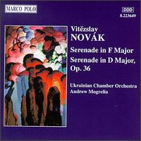 Novak: Serenade in F major; Serenade in D major, Op. 36 von Various Artists