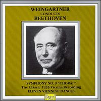 Weingartner conducts Beethoven Symphony No. 9 "Choral" von Felix Weingartner