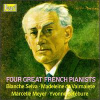 Four Great French Pianists von Various Artists