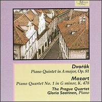 Dvorak: Piano Quintet, Op. 81; Mozart: Piano Quartet, K478 von Various Artists
