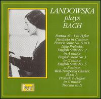 Landowska plays Bach von Wanda Landowska