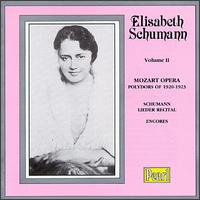 Schumann, Mozart, Bach and others von Elisabeth Schumann