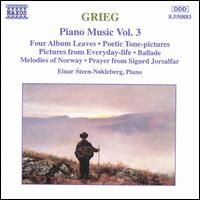 Grieg: Piano Music, Vol. 3 von Einar Steen-Nökleberg