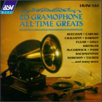 20 Gramophone All-Time Greats, Vol. 1 von Various Artists