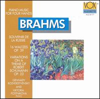 Brahms: Piano Music For Four Hands von Viktoria Postnikova