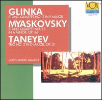 Mikhail Glinka: String Quartet No. 2 in F Major; Nikolay Myaskovsky: String Quartet No. 13 in A Minor, Op. 86 von Various Artists