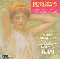 Mendelssohn: Piano Sextet in D; Clarinet Sonata in E flat; Etc. von Various Artists