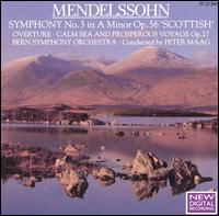 Mendelssohn: Symphony No3; Overture Op27 von Peter Maag
