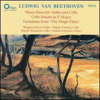 Beethoven: Three Duos for Violin and Cello; Cello Sonata in F major; Variations from The Magic Flute von Various Artists