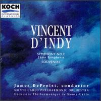 Vincent d'Indy: Symphony No. 2; Souvenirs von James DePreist