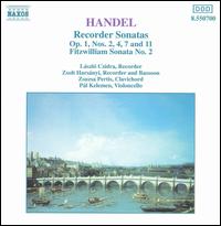 Handel: Recorder Sonatas, Op. 1 Nos. 2, 4, 7 and 11; Fitzwilliam Sonata No. 2 von László Czidra