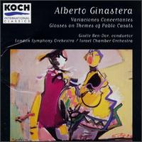 Ginastera: Glosses on Themes of Pablo Casals; Variaciones concertantes von Gisele Ben-Dor
