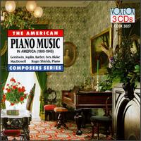 Piano Music In America 1900-1945 von Various Artists