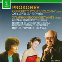 Sergei Prokoviev: Concerto pour Violon No. 1 Op.9; Symphonie Concertante Op.125 von Various Artists