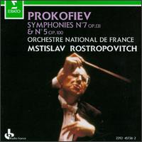 Prokofiev: Symphonies Nos. 5 & 7 von Mstislav Rostropovich