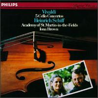 Vivaldi: 5 Cello Concertos von Heinrich Schiff