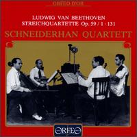 Beethoven: Streichquartette, Opp. 59/1 & 131 von Schneiderhan Quartett