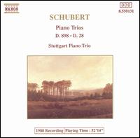 Schubert: Piano Trios, D. 898 & D. 28 von Stuttgart Piano Trio