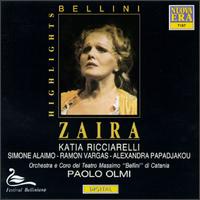 Bellini: Zaira [Highlights] von Various Artists