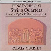 Dohnányi: String Quartets von Kodaly Quartet