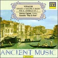Vivaldi: Sonate a violino e Basso per il Cembalo Op. 2 von Various Artists