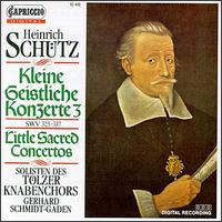 Schütz: Little Sacred Concertos von Gerhard Schmidt-Gaden