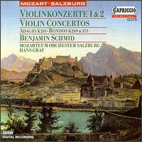 Mozart: Violin Concertos von Hans Graf