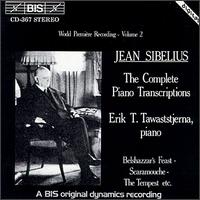 Sibelius: The Complete Piano Transcriptions, Vol. 2 von Erik T. Tawaststjerna