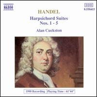 Handel: Harpsichord Suites Nos. 1-5 von Alan Cuckston