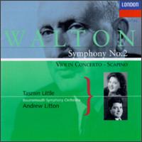 William Walton: Symphony No. 2; Violin Concerto; Scapino von Andrew Litton