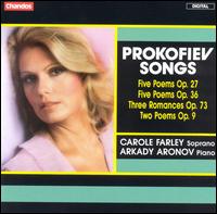 Prokofiev Songs von Carole Farley