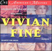 Music by Vivian Fine von Various Artists