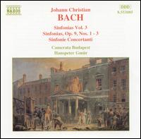 Bach: Sinfonias Vol. 3 von Camerata Budapest