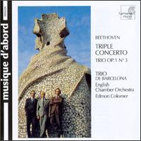 Beethoven: Triple Concerto, Trio, Op. 1/3 von Trio de Barcelona