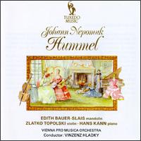 Hummel: Mandolin Concerto; Partita; Sonata for violin & piano von Various Artists