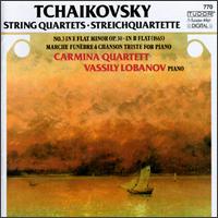 Tchaikovsky: String Quartet No3, Op30; Chanson Triste in Gm Op40/2 von Various Artists