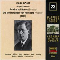 Richard Strauss: Ariadne auf Naxos; Wagner: Die Meistersinger von Nürnberg von Karl Böhm