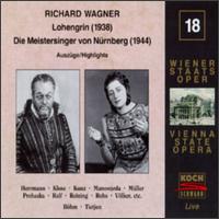 Wagner: Lohengrin WWV75; Meistersinger von Nürnberg WWV96 [Highlights] von Various Artists