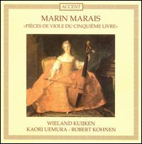 Marin Marais: Pièces de viole du cinquième livre von Wieland Kuijken