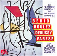 Le Domaine Musical de Pierre Boulez von Various Artists