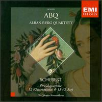 Schubert: Streichquartette 12 "Quartettsatz" & 15 von Alban Berg Quartet