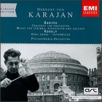 Kodaly: Suite/Bartok: Music/Concerto von Herbert von Karajan