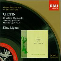 Chopin: Waltzes Nos. 1-14 von Dinu Lipatti