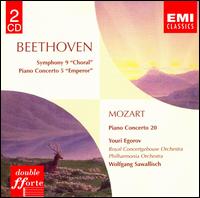 Beethoven: Symphony No. 9 "Choral"; Piano Concerto No. 5 von Various Artists