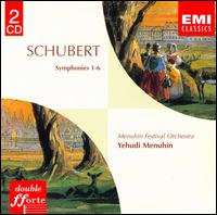 Schubert: Symphonies 1-6 von Yehudi Menuhin