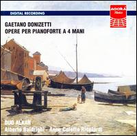 Donizetti: Opere per Pianoforte a 4 Mani von Duo Alkan