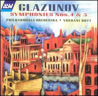Alexander Glazunov: Symphonies Nos. 4 & 5 von Yondani Butt